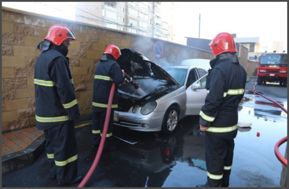 Հրդեհ «Mercedes-Benz»-ում․ տուժածներ չկան